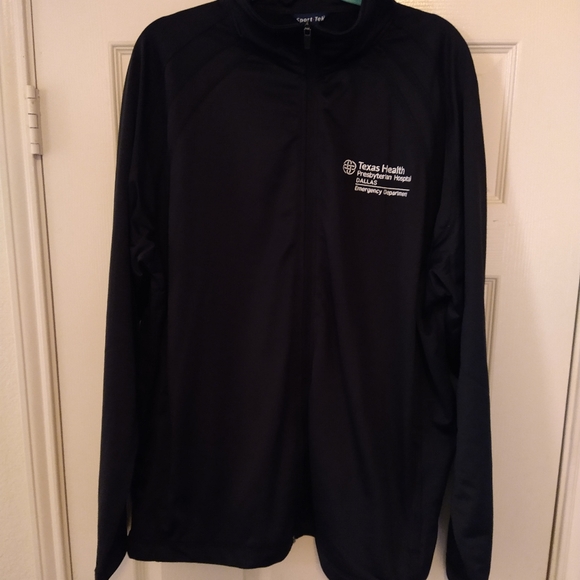 Sport Tek Black Full Zip Jacket Men's sz 2XL - Picture 3 of 6